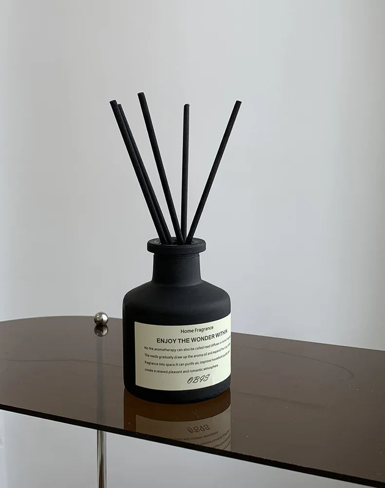 Aromatherapy Essential Oil Flameless Home Fragrance Oil with Reed Diffuser Sticks Home Room Air Freshener Decor Gardenia 50ml