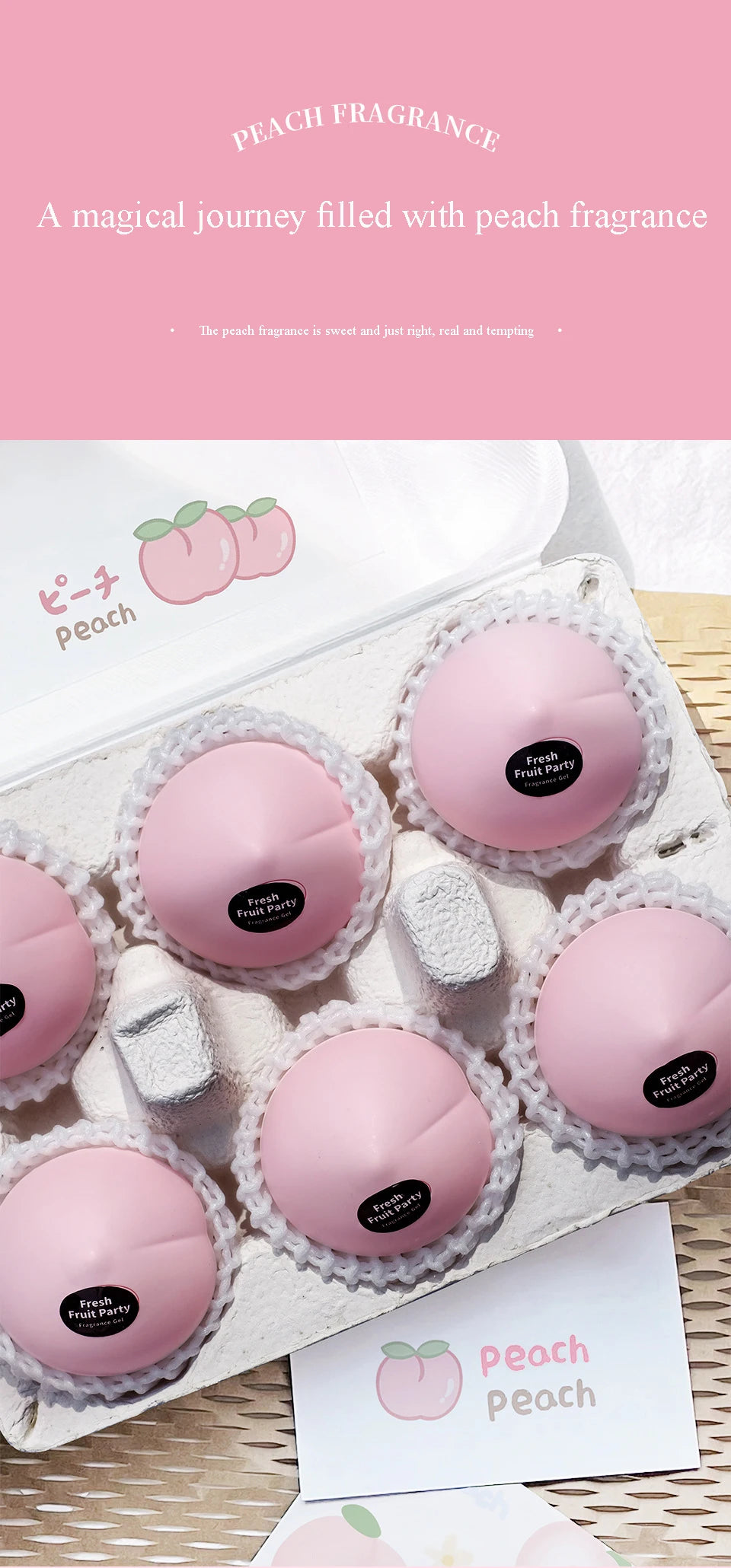 New Car Air Freshener Creative Fruit Scent Aromatherapy Long-lasting Odor Removal Aroma for Bathroom Office Home Decor Fragrance
