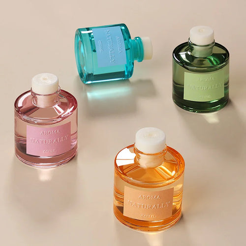 50ml Aromatic Reed Diffuse Home Hotel Air Freshener Toilet Deodorant Freshener Room Ornament Fragrance Reed Rattan Diffuser Sets