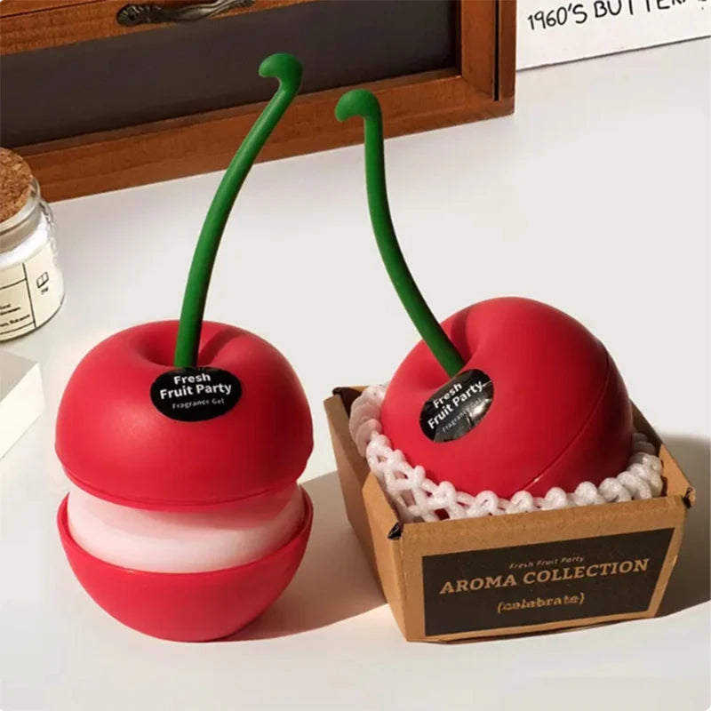 New Car Air Freshener Creative Fruit Scent Aromatherapy Long-lasting Odor Removal Aroma for Bathroom Office Home Decor Fragrance
