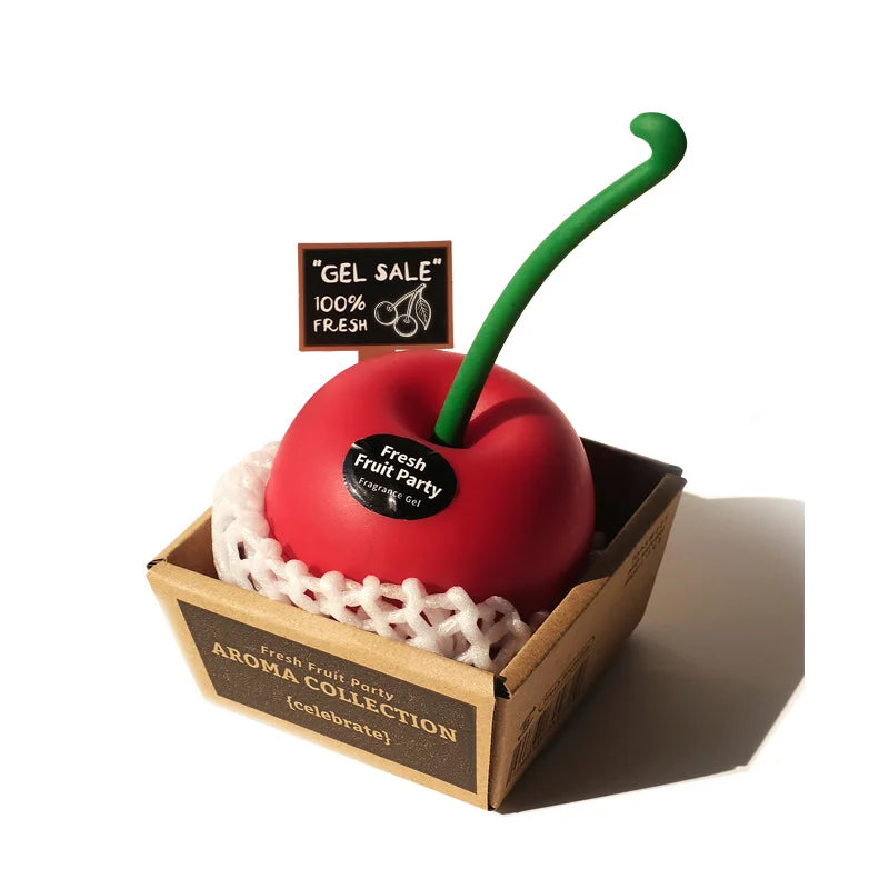New Car Air Freshener Creative Fruit Scent Aromatherapy Long-lasting Odor Removal Aroma for Bathroom Office Home Decor Fragrance